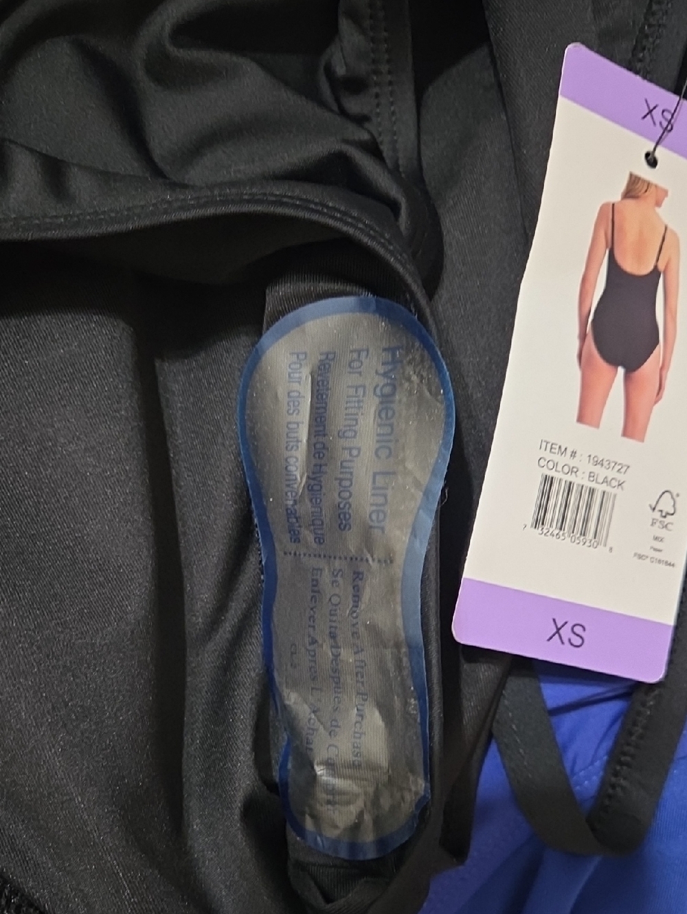 DKNY Black Women's One-Piece Swimsuit - Picture 10 of 10